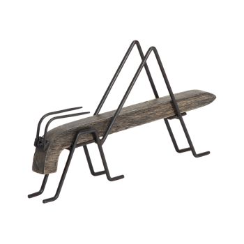 Wood & Iron Decorative Grasshopper 26cm