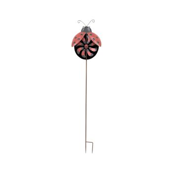 Ladybird Wind Spinner on Stake 150cm