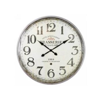 Brasserie Round Wall Clock 80cm