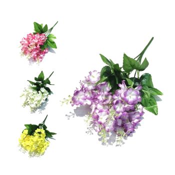 bulk 36 Artificial Hyacinthus Orientalis 4 Assorted 10x33cm