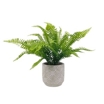 Artificial Fern in Ceramic Pot 43cm