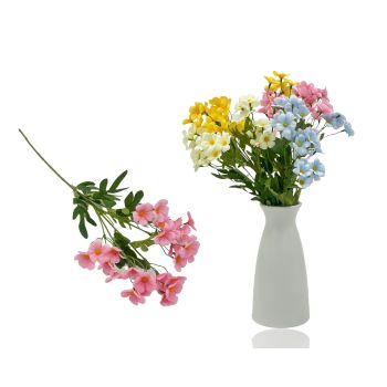 bulk 24 Artificail Flower Spray 4 Assorted 15x53cm