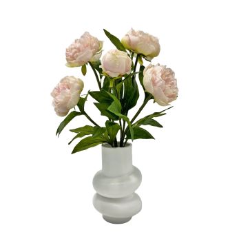 Artificial Peony in Ceramic Pot 49cm