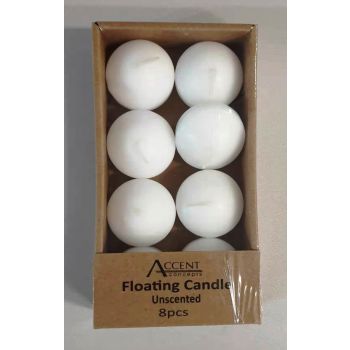 bulk 192 Floating Candle White