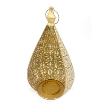 Moroccan Style Waterdrop Lantern Candle Holder 35cm