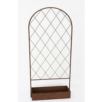 Elm Metal Planter 61x113cm