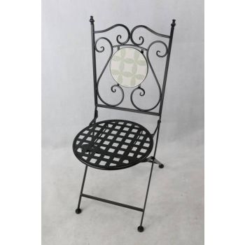 Urban Mosaic 3pc Outdoor Table & Chairs Setting