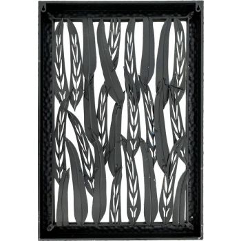Xlarge Leaves Metal Wall Art 102x152cm