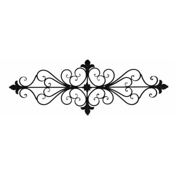Decorative Metal Wall Art 100x37cm