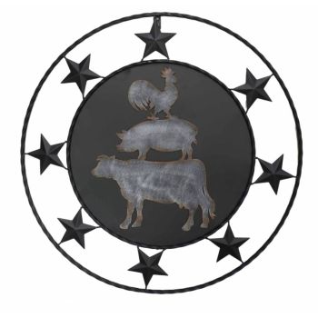 Animal Star Wall Art 61x61cm