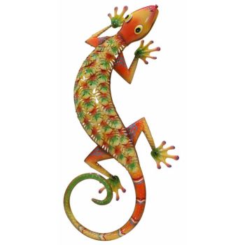 Gecko Wall Art 34x71cm