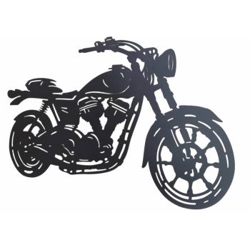 Motorbike Metal Wall Art 63x41cm