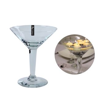 bulk 4 Glass Vase Martini 30cm