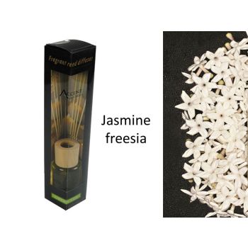 bulk 24 Scented Oil Diffuser Jasmine Freesia 50Ml 8 Rattan Sticks