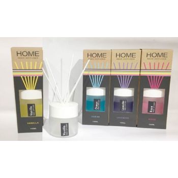 bulk 24 Home Delight Reed Oil Diffuser 100ml 4 Assort