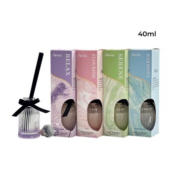 bulk 24 Wellness Fragrance Diffuser 40ml 4 Assorted