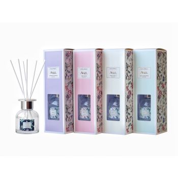 bulk 24 Jardin Floral Diffuser 100ml 4 Assort