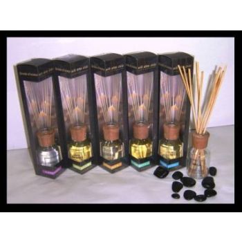 bulk 24 100ml Fragrant Oil Diffuser 10 Rattan Sticks Assortedfragrance