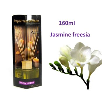 bulk 12 Fragrant Oil Diffuser Jasmine Freesia 160ml 12 Rattan Sticks