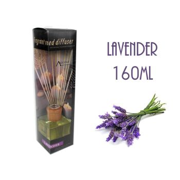 bulk 12 Fragrant Oil Diffuser Lavender 160ml 12 Rattan Sticks