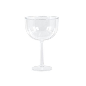 bulk 24 Jumbo Wine Glass Plastic 1.38lt 16x23cm
