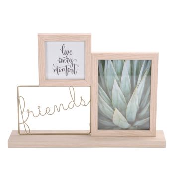 Friends Memories w Glass Front Photo Frame 36x25cm
