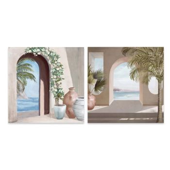 Set 2 Palm House Wall Art Assort 60cm