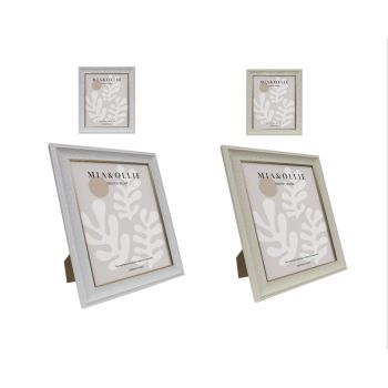 Set 2 Photo Frame Sara '8x10in' Assort 25cm