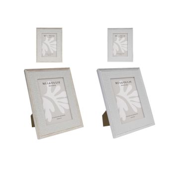 Set 2 Photo Frame Bella '4x6in' Assort 15cm