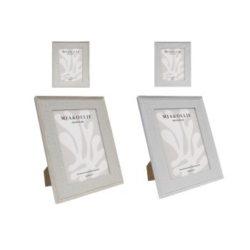 Set 2 Photo Frame Bella '5x7in" Assort 18cm