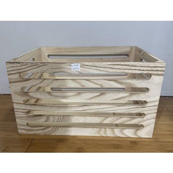 Wood Crates Natural 40x22cm