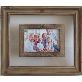 Single Glass Frame Photo Frame w Stand & Hook 32cm