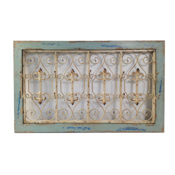 Decorative See Through 4 Hooks Panel 75cm