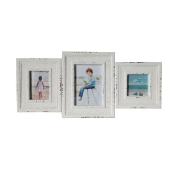 Rustic 3 Collage Hanging Photo Frame 56cm