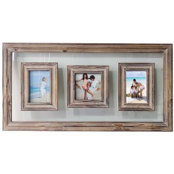 3 Opening Photo Frame w Glass Background 75cm