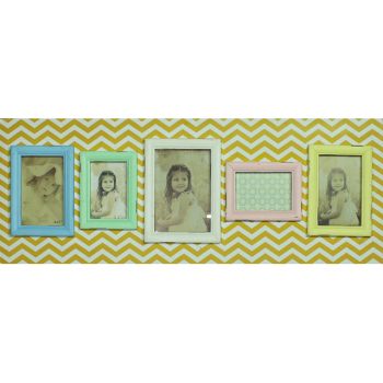 Antique 5 Opening Photo Frame 80cm