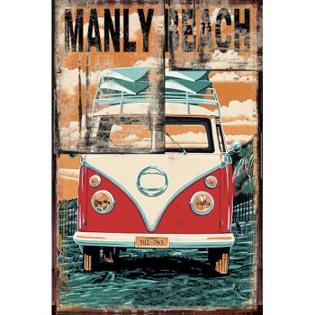 Manly Combi Wall Art 20x30cm
