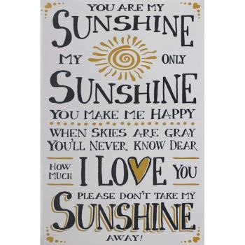 Sunshine Wall Art 20x30cm