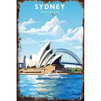 Sydney Harbour Wall Art 20x30cm