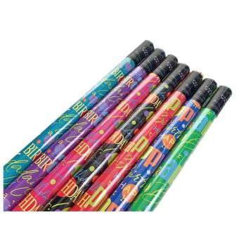 bulk 50 Happy Birthday Gift Wrap 70Cmx3M Core
