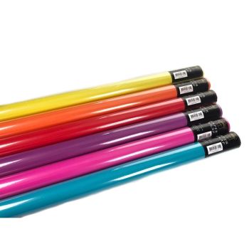 bulk 50 Colour Gift Wrap Core Assort 70cm
