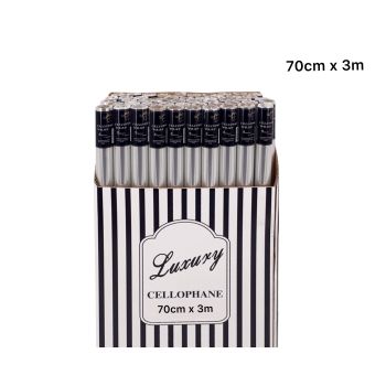 bulk 50 Cellophane 70cmx3m on 38mm Core