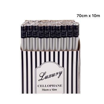 bulk 50 Cellophane 70cmx10m on 38mm Core