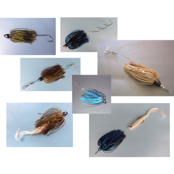 Vike 11/4 oz Skirted Microjig in Candy Craw