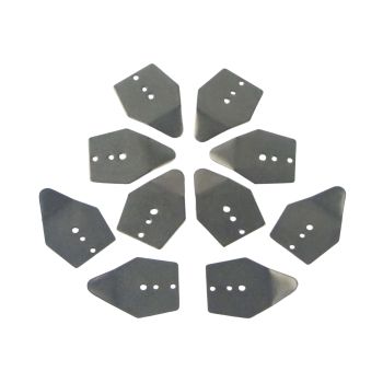 Artizan Shakee Blade, Small 28.5L x 21mmW, Base 16mm, 10 pack
