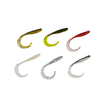 Swimerz 75 mm VTail Soft Plastic Lure, Herring, 8 pack