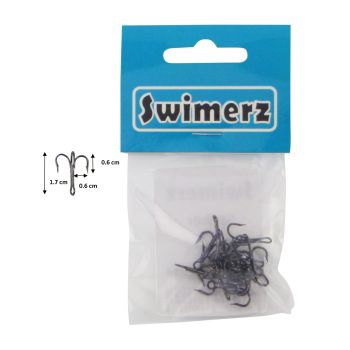 Swimerz Striker Trebles Size 8, 14 Pack