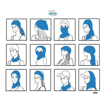 BSTC Head Socks, Bright Red