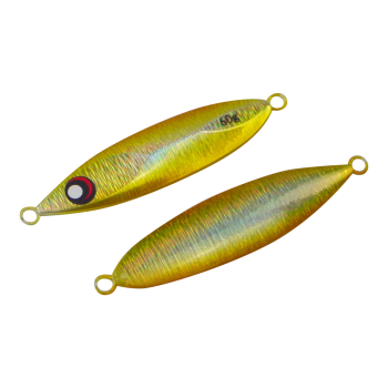 Finesse Slow Pitch Flutter Jig, 60gm, Gold Flash, 2 pack