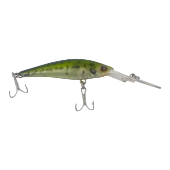 Finesse Wobbler Diving Lure, Olive Camo, 90mm